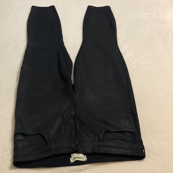L’Agence Margot style, coated black skinny jeans, size 30 GUC - Picture 6 of 14